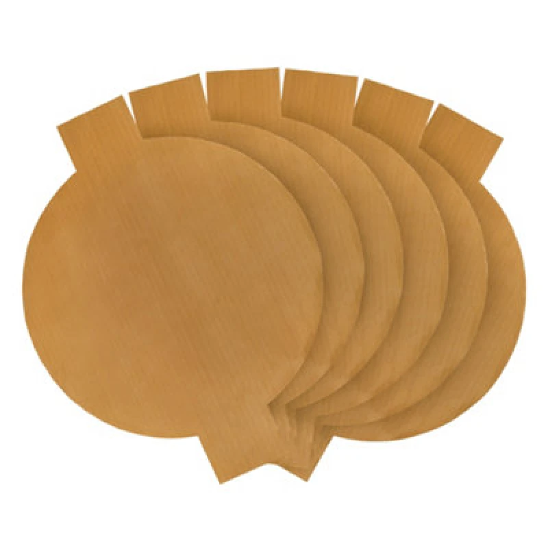 Image of Cooks Professional Set Of 6 Non-Stick Pizza Oven Stone Liners With Handles - Reusable Baking Sheets For Pizza Machines & Ovens