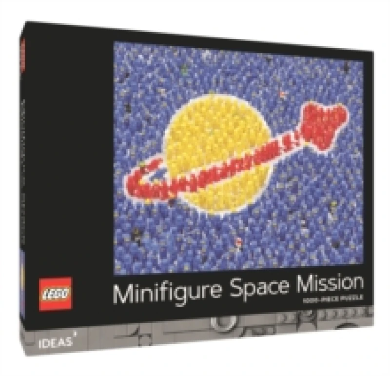 Image of LEGO IDEAS Minifigure Space Mission 1000 Piece Puzzle Jigsaw