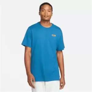 Image of Nike FC Graphic T-Shirt Mens - Blue