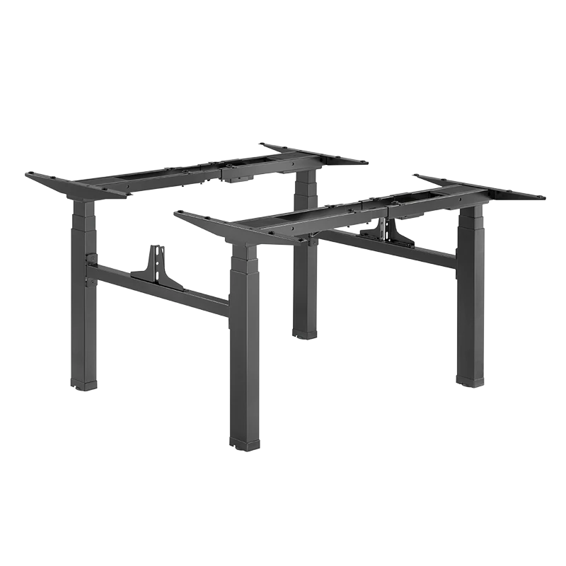 Image of LogiLink Sit-stand desk frame. quad motor. face-to-face. easy-use. con