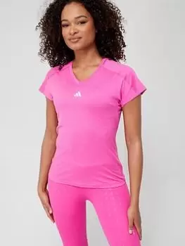 Image of adidas Train Essentials T-Shirt, Pink, Size XS, Women
