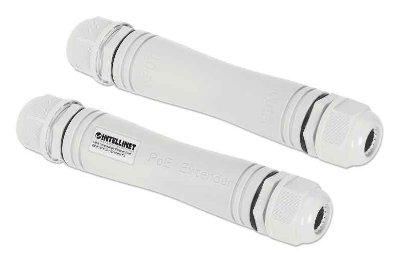 Image of Intellinet Ultra Long Range Outdoor Fast Ethernet PoE+ Extender Kit Ex
