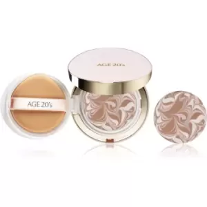 Image of AGE20's Signature Essence Cover Pack Moisture Compact Cream Foundation + one refill 23 Medium Beige 28 g