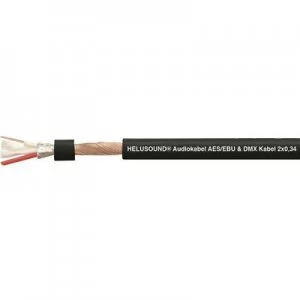 Image of Audio cable 2 x 0.34mm Black Helukabel