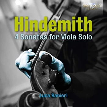 Image of Luca Ranieri - Hindemith: 4 Sonatas for Viola Solo CD