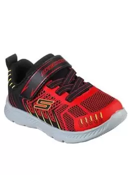 Image of Skechers Toddler Comfy Flex 2.0 Trainers - Red, Size 5 Younger