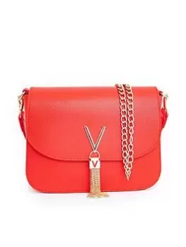Image of Valentino Bags Divina Shoulder Bag, Red, Women