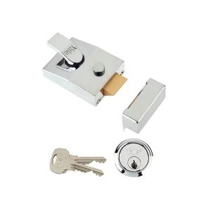 Image of Yale Locks P89 Deadlock Nightlatch 60mm Backset DMG Finish Visi