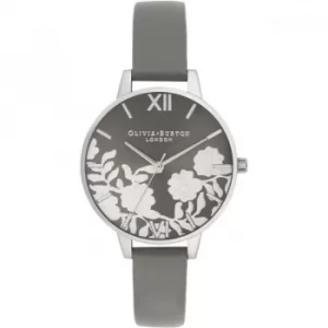 Image of Lace Detail Sunray Demi Dial Watch