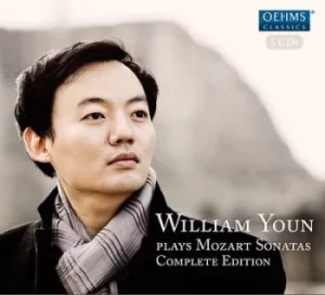 Image of William Youn Plays Mozart Sonatas Complete Edition by Wolfgang Amadeus Mozart CD Album
