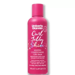 Image of Umberto Giannini Curl Jelly Shine Leave-In Conditioner 180ml