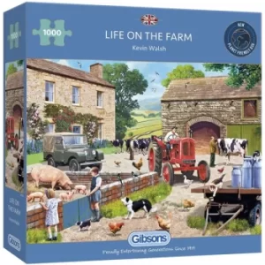 Image of Gibsons Life on the Farm 1000 Piece Jigsaw Puzzle