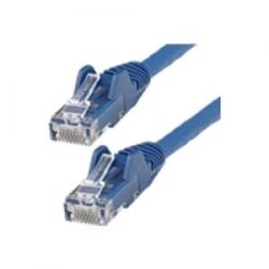 Image of StarTech.com 3m LSZH CAT6 Ethernet Cable - 100W PoE RJ45 UTP - Blue