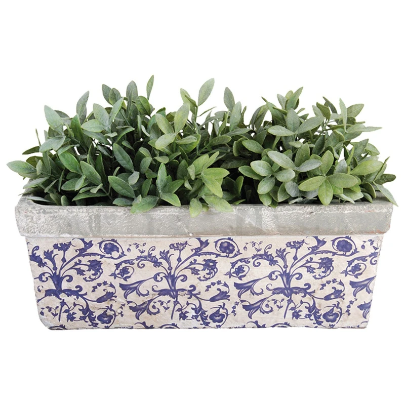 Image of Fallen Fruits Rectangular Ceramic Planter Box