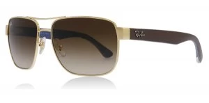 Image of Ray-Ban RB3530 Sunglasses Gold 001/13 58mm