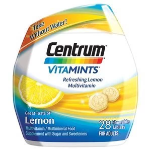 Image of Centrum Vitamin Lemon Chewable Tablets 28s