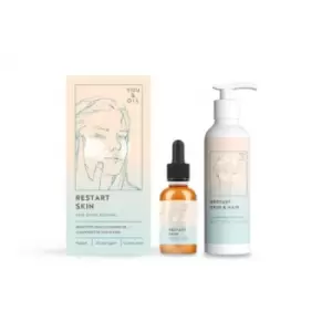 Image of You&Oil Restart Skin. Cleansing Oil + Cleanser 150ml+30ml