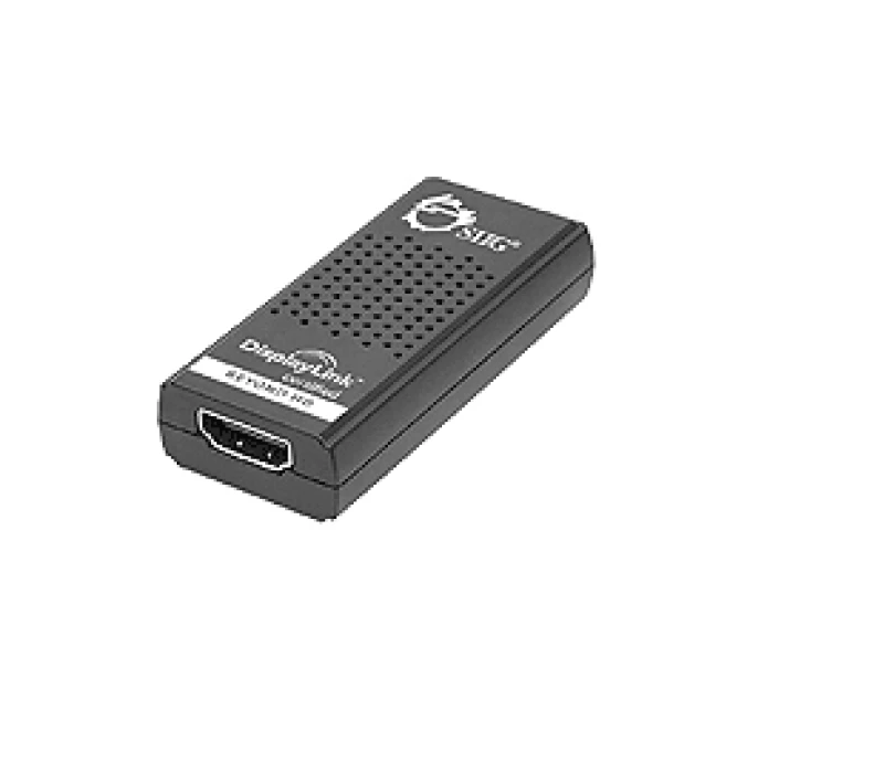 Image of Siig CE-H20W12-S1 USB graphics adapter Black