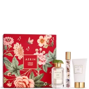 Image of AERIN Cedar Violet 3 Piece Gift Set