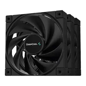 Image of DeepCool FK120-3 IN 1 120mm 3 Pack Black Fans