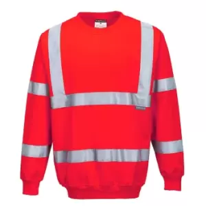Image of Portwest Class 3 Hi Vis Jumper Red M