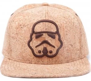 Image of Star Wars Stormtrooper Snapback Cap - Cork