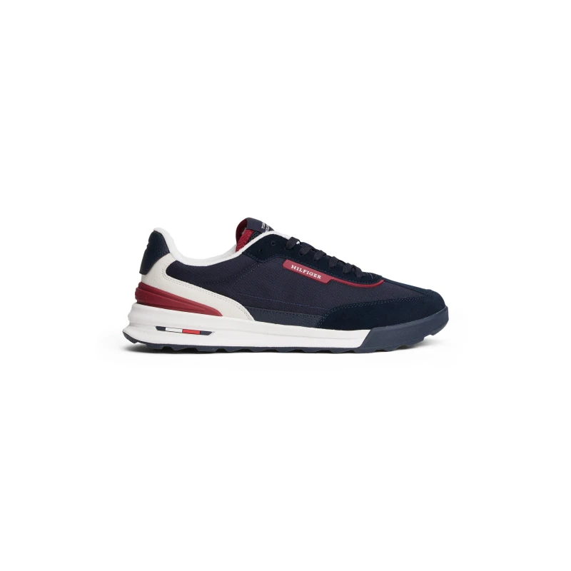 Image of Tommy Hilfiger Mens Retro Runner Cushioned Runners Desert Sky male 7 (41)