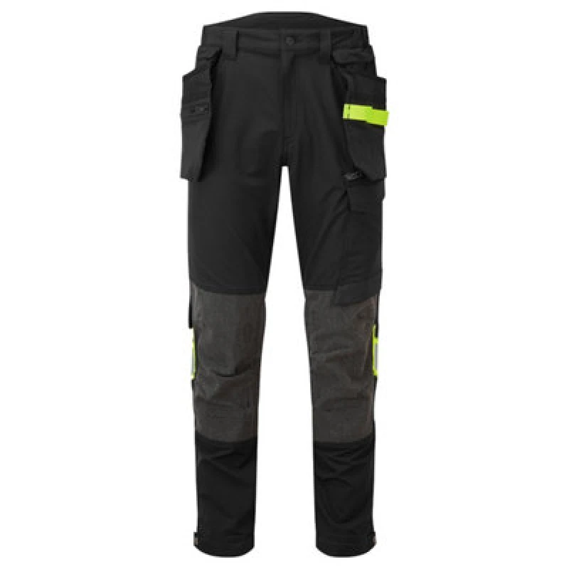 Image of Portwest EV4 Stretch Holster Trousers EV440BKR33 Colour: Black