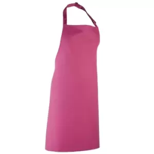 Image of Premier Colours Bib Apron / Workwear (Pack of 2) (One Size) (Fuchsia)