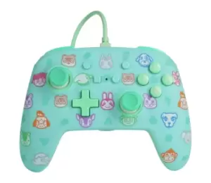 Image of PowerA Switch Enhanced Wired Controller - Animal Crossing