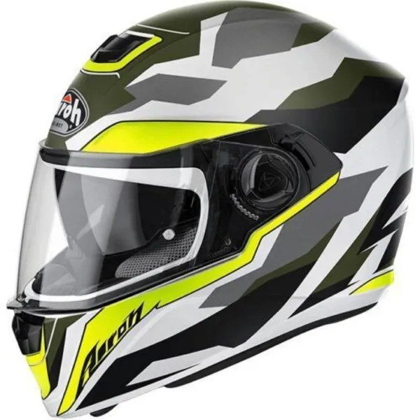 Image of Airoh Commander 2 Doom Gold Matt Adventure Helmet Size L