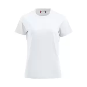 Image of Clique Womens/Ladies Premium T-Shirt (XL) (White)