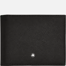 Image of Mont Blanc - Mont Blanc Sartorial Wallet 4cc With Money Clip - Wallets - Black