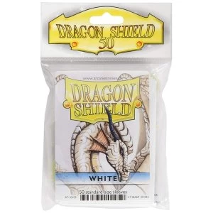 Image of Dragon Shield Classic - White 50 Sleeves (10 Packs)