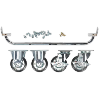 Image of Sealey Premier Industrial 5 Piece Handle and Wheel Kit