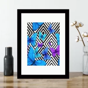 Image of SC295223669 Multicolor Decorative Framed MDF Painting