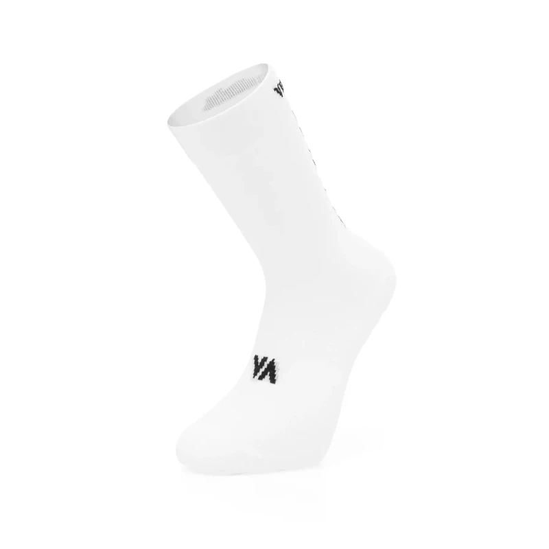 Image of Football Socks Vertical Wild Run Free Blanc Unisex 36/38