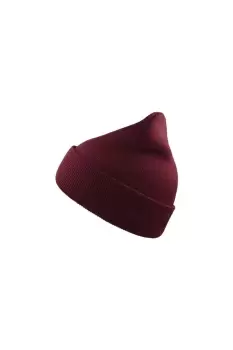 Image of Wind Double Skin Beanie With Turn Up