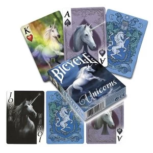Image of Anne Stokes Unicorns Playing Cards