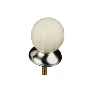 Image of Retro Style Ivory Ceramic Drawer Knobs