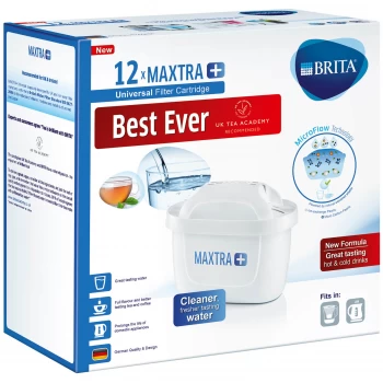 Image of Brita Maxtra+ Filter Cartridges 12 Pack