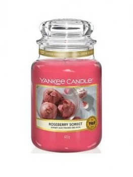 Image of Yankee Candle Roseberry Sorbet Scented Candle 411g