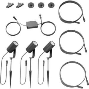 Image of Philips Lighting Hue LED garden spotlight basic set 1741430P7 Lily Built-in LED 24 W RGBW