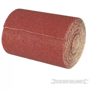 Image of Silverline - 267362) Aluminium Oxide Roll 50m x 115mm 60 Grit