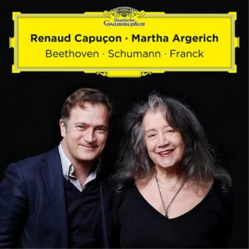 Image of Renaud Capuon/Martha Argerich: Beethoven/Schumann/Franck CD / Album