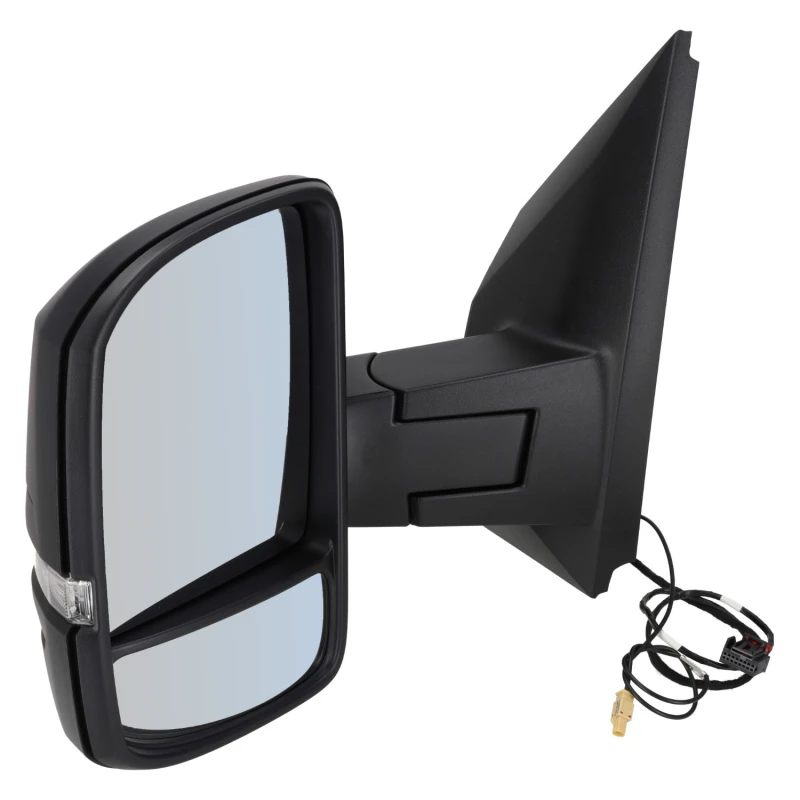 Image of FEBI BILSTEIN 198352 Wing mirror Left, Electric, Long mirror arm Outside Mirror (50)