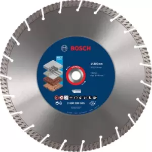 Image of Bosch Expert Multi Material Diamond Cutting Disc 300mm 3mm 25.4mm