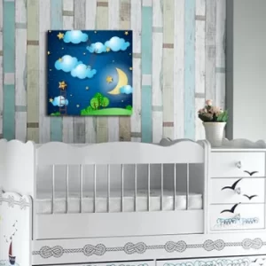 Image of 4545CO-10 Multicolor Decorative Canvas Painting