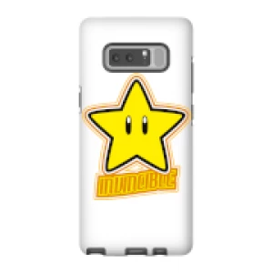 Image of Nintendo Super Mario Invincible Phone Case - Samsung Note 8 - Tough Case - Gloss