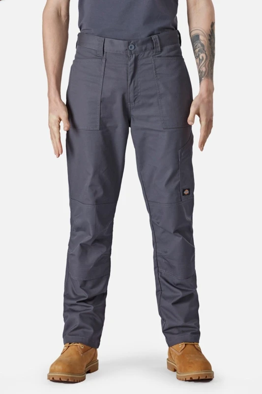 Image of Dickies Dickies 'Action Flex' Trousers in Grey Size: 40" Grey 40" Male 0195441988441
